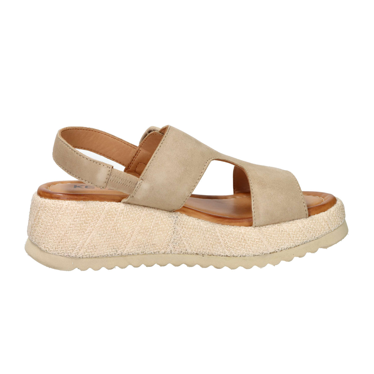 Keys Donna Sandalo con zeppa K-12301 Beige