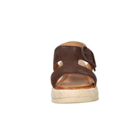 Keys Donna Sandalo con zeppa K-12301 Marrone