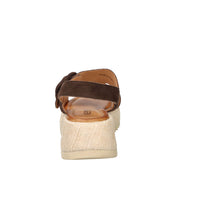 Keys Donna Sandalo con zeppa K-12301 Marrone