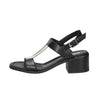 Keys Donna Sandalo con tacco K-12320 Nero/Beige