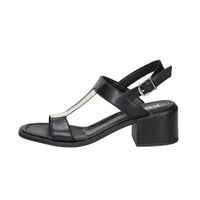 Keys Donna Sandalo con tacco K-12320 Nero/Beige