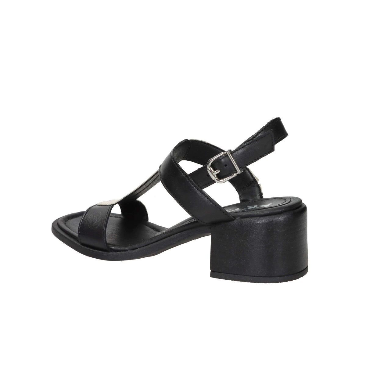 Keys Donna Sandalo con tacco K-12320 Nero/Beige