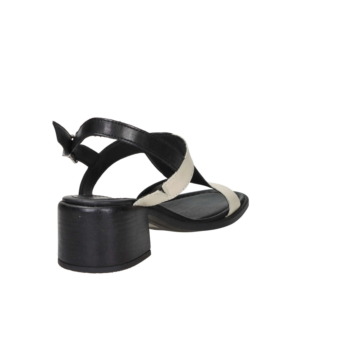 Keys Donna Sandalo con tacco K-12320 Nero/Beige