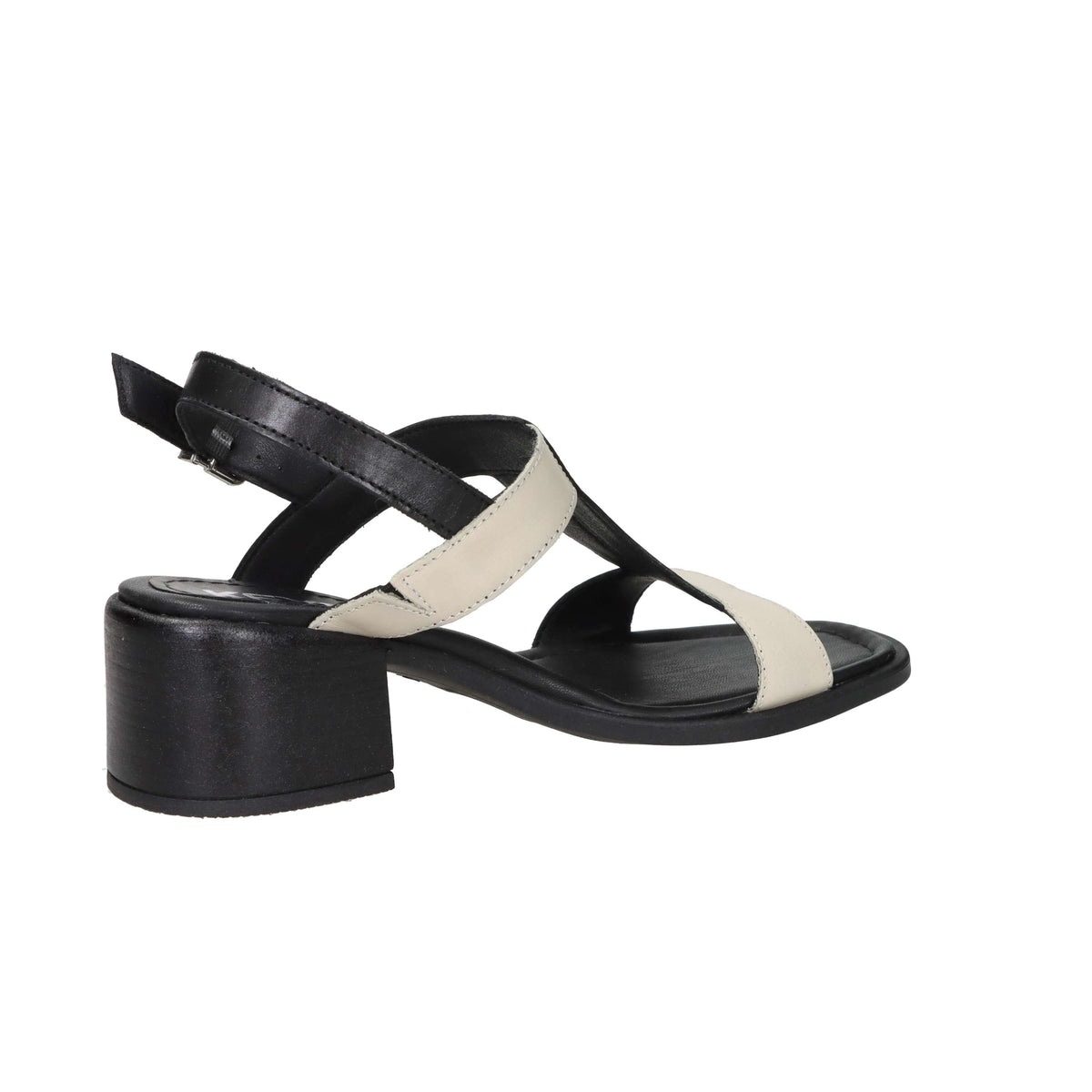 Keys Donna Sandalo con tacco K-12320 Nero/Beige