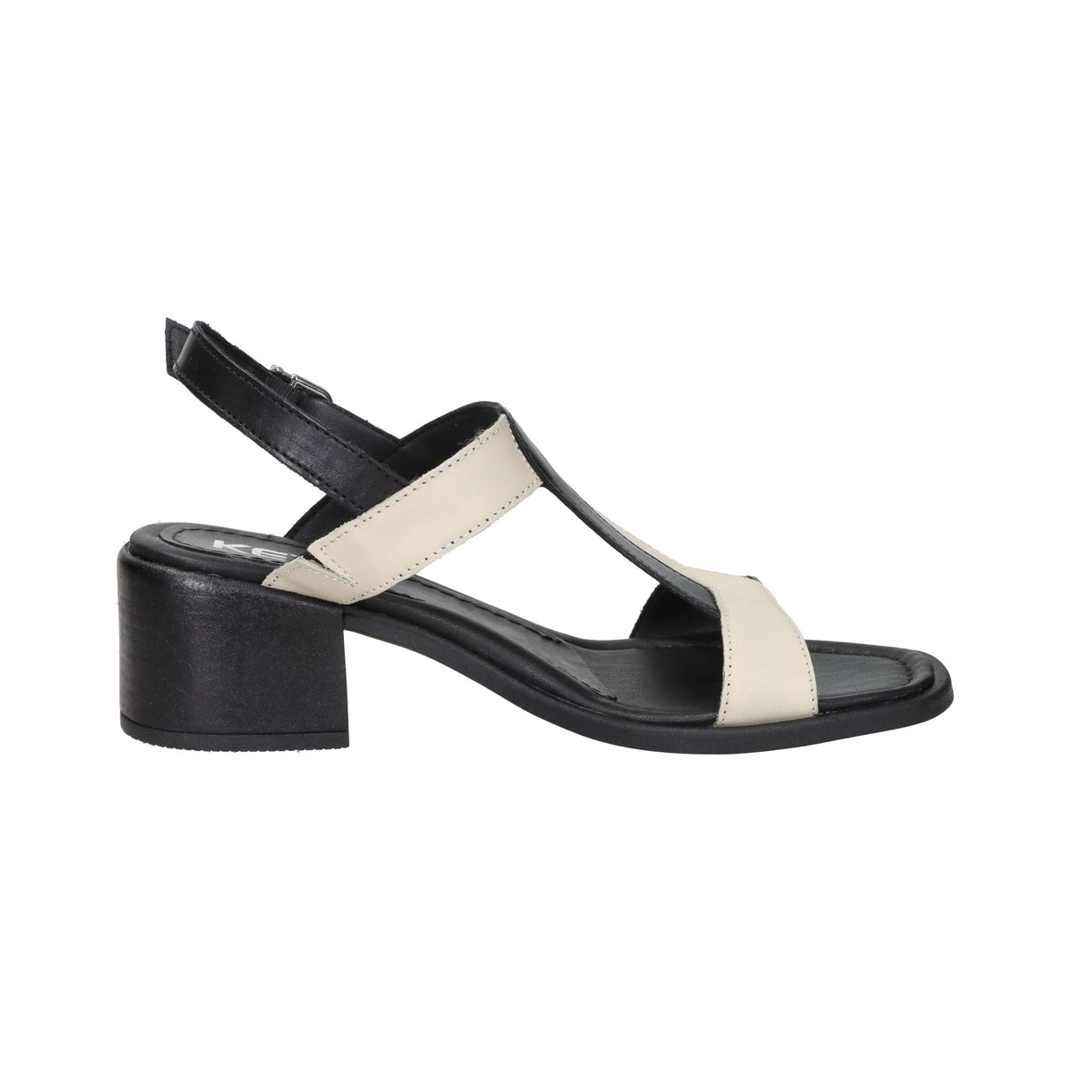 Keys Donna Sandalo con tacco K-12320 Nero/Beige