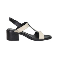 Keys Donna Sandalo con tacco K-12320 Nero/Beige