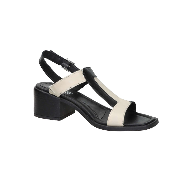 Keys Femme Sandale à talon K-12320 Noir/Beige