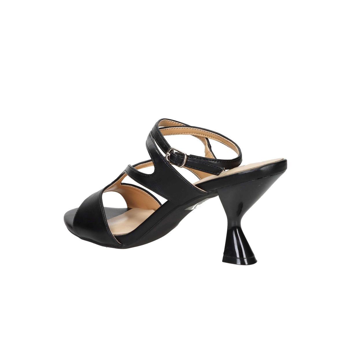 Keys Donna Sandalo con tacco K-12621 Nero