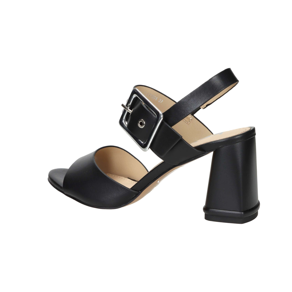 Keys Donna Sandalo con tacco K-12500 Nero