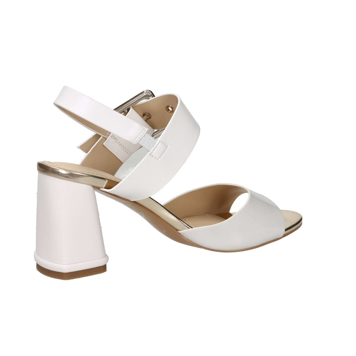 Keys Donna Sandalo con tacco K-12500 Panna