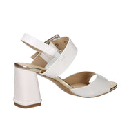Keys Donna Sandalo con tacco K-12500 Panna
