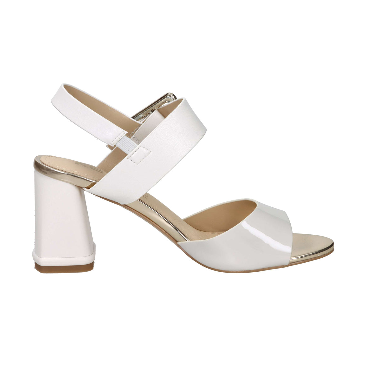 Keys Donna Sandalo con tacco K-12500 Panna