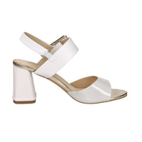 Keys Donna Sandalo con tacco K-12500 Panna