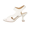 Keys Donna Sandalo con tacco K-12620 Panna