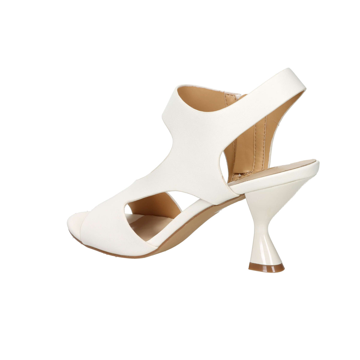 Keys Donna Sandalo con tacco K-12620 Panna