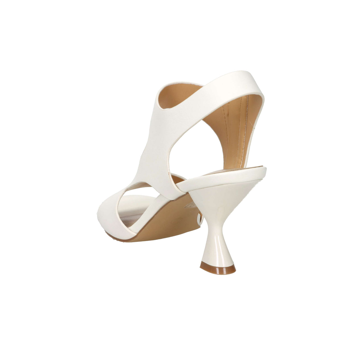 Keys Donna Sandalo con tacco K-12620 Panna