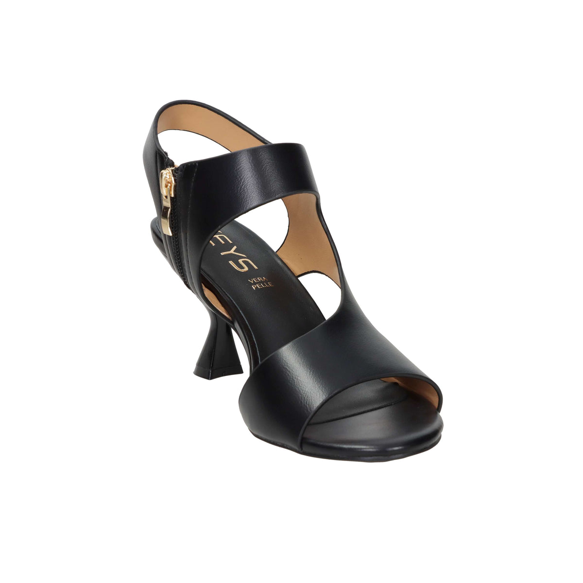 Keys Donna Sandalo con tacco K-12620 Nero