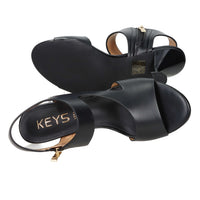 Keys Donna Sandalo con tacco K-12620 Nero