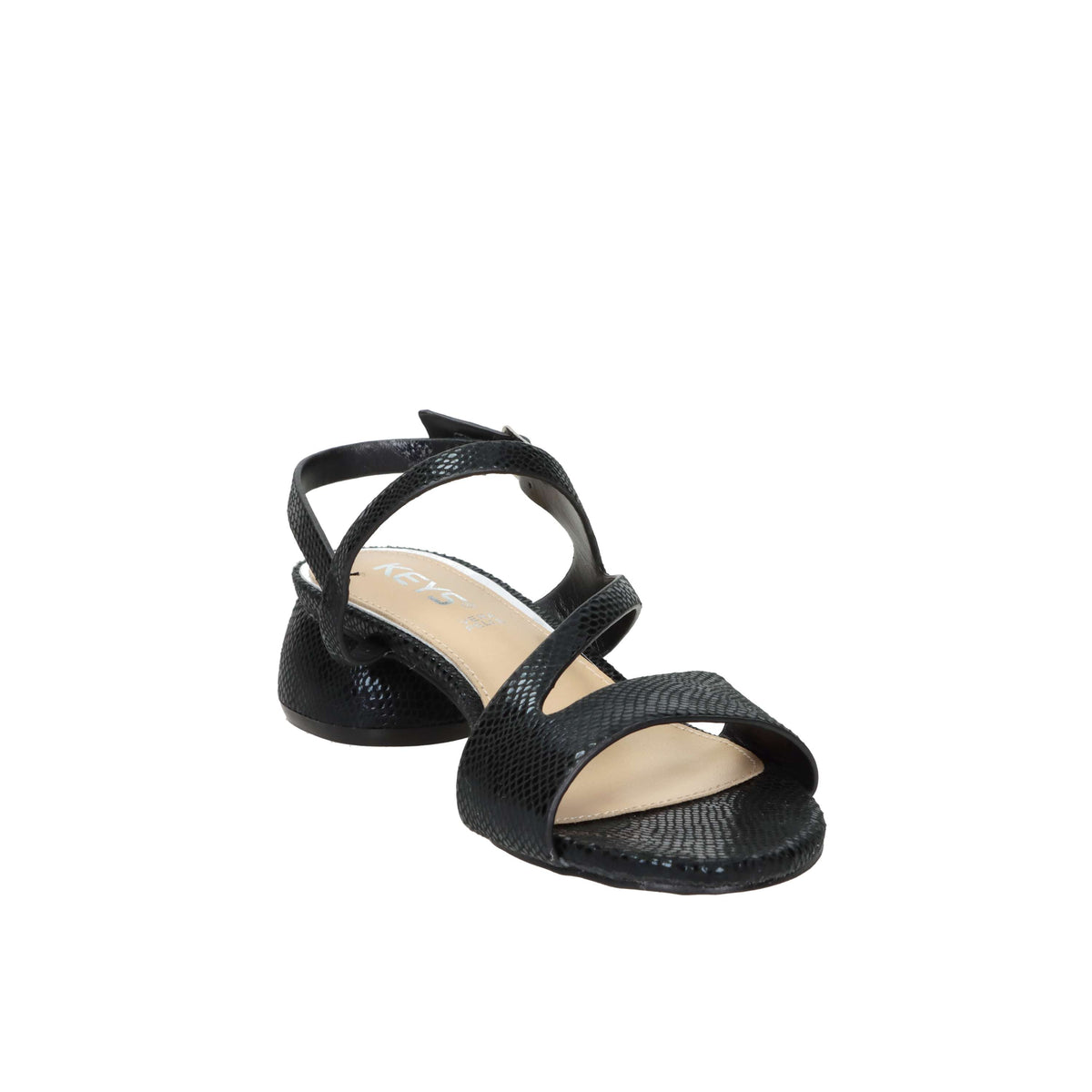 Keys Donna Sandalo con tacco K-12533 Nero