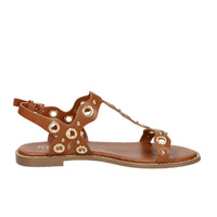 Keys Donna Sandalo basso K-12603 Cuoio