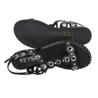 Keys Donna Sandalo basso K-12603 Nero
