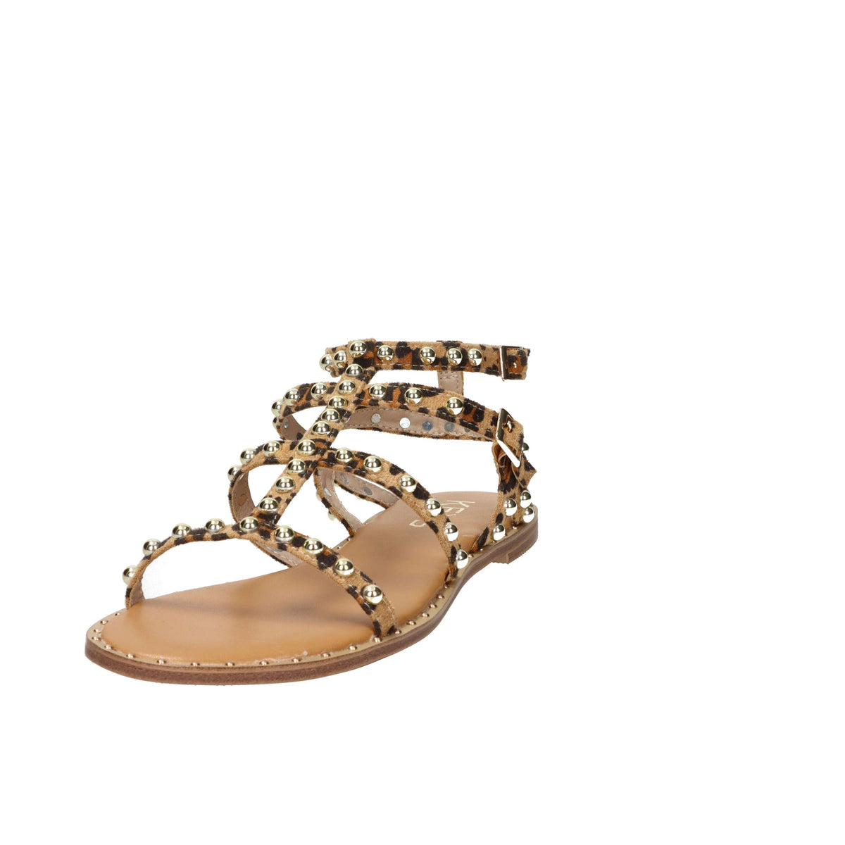 Keys Donna Sandalo basso K-12600 Leopardato