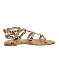 Keys Donna Sandalo basso K-12600 Leopardato
