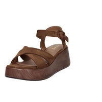 Keys Women's Wedge Sandal K-12581 Brown