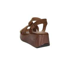 Keys Women's Wedge Sandal K-12581 Brown