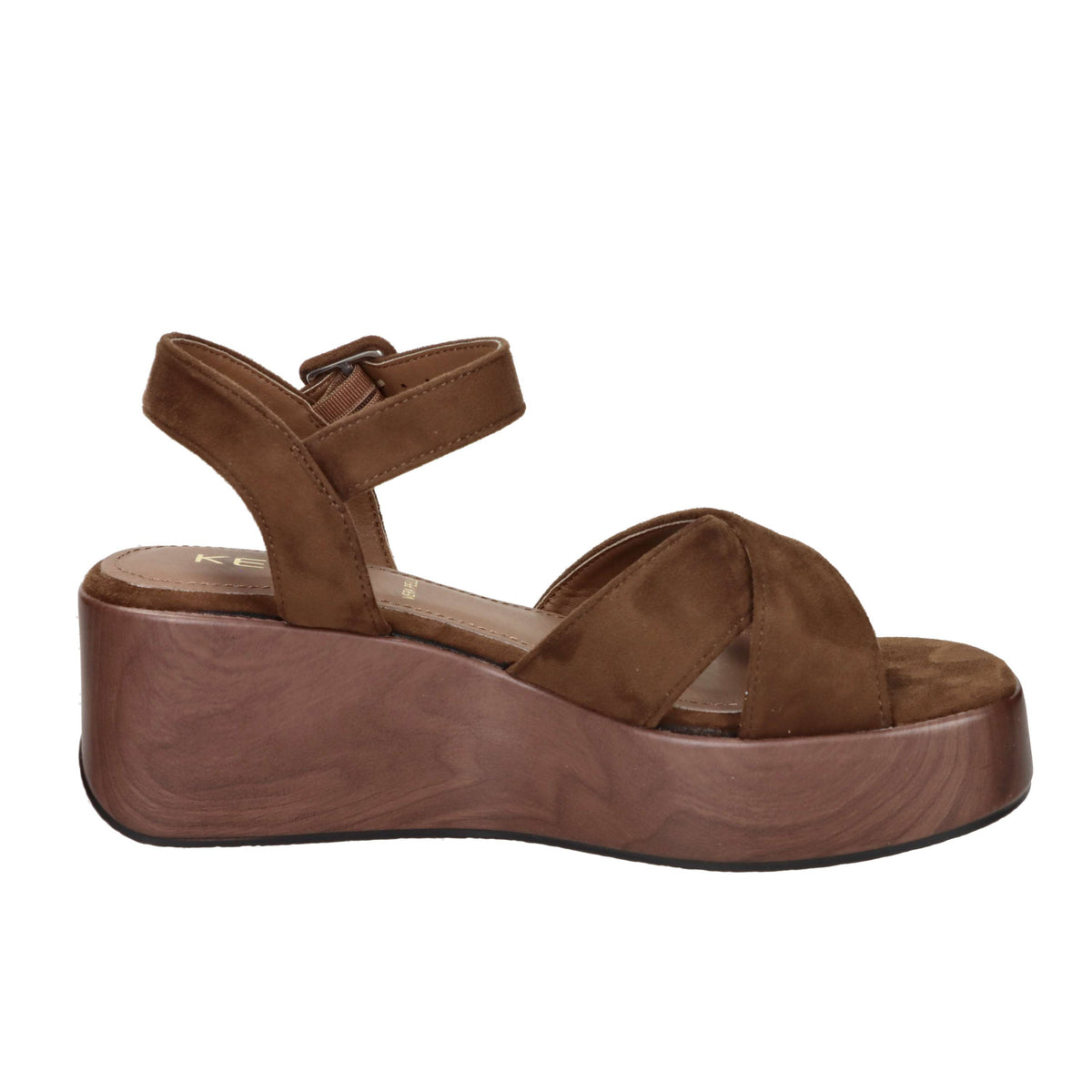 Keys Women's Wedge Sandal K-12581 Brown
