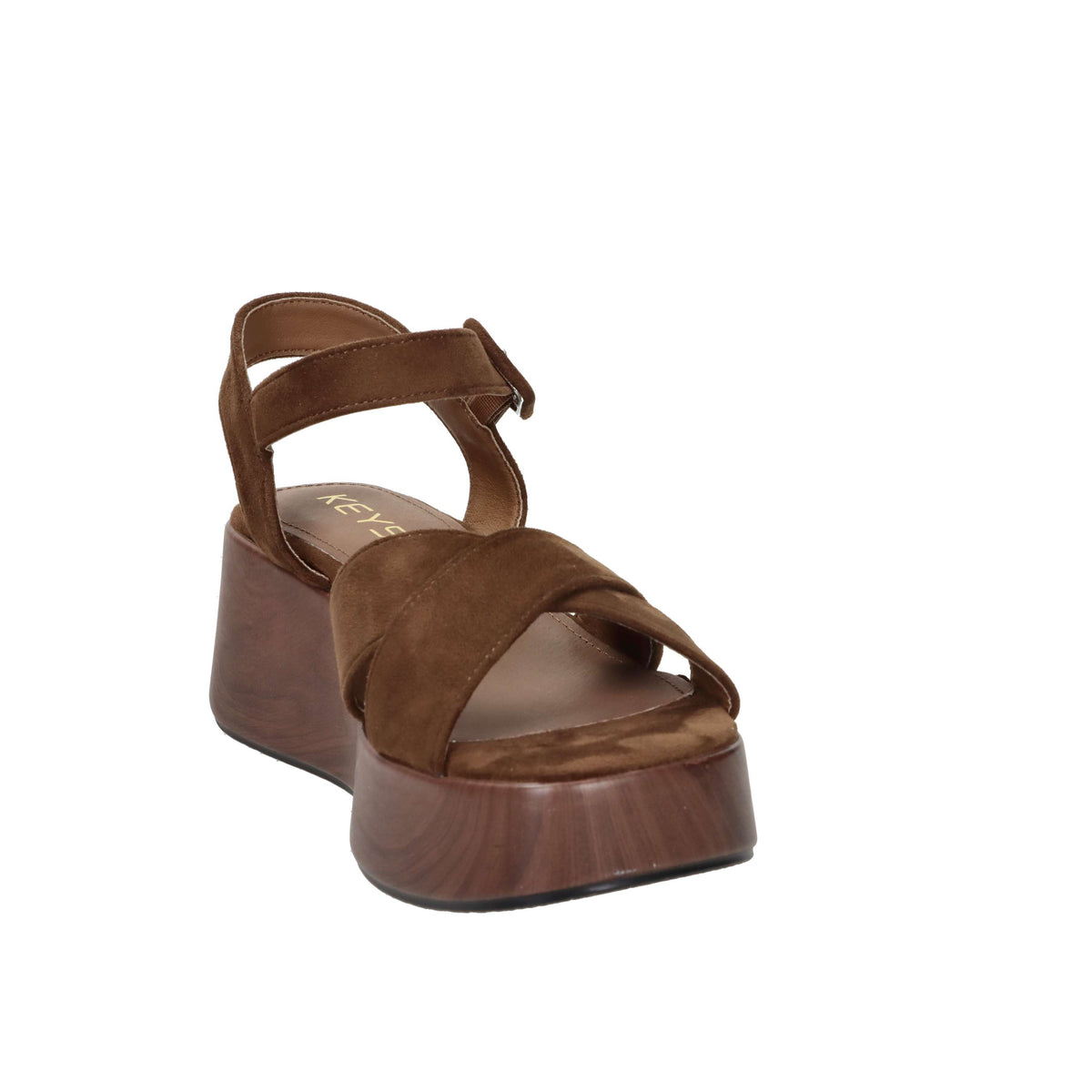 Keys Women's Wedge Sandal K-12581 Brown