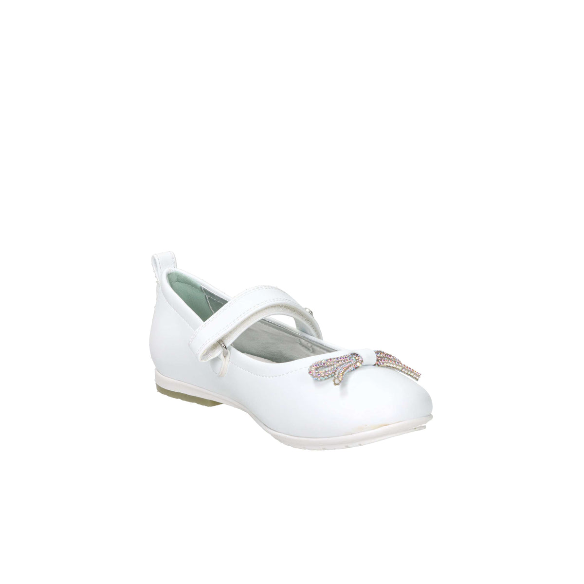 Asso Bambine e ragazze Ballerine AG-17080 Bianco
