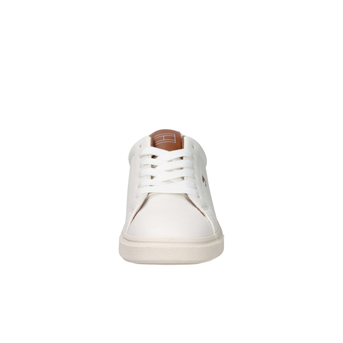 Tommy Hilfiger Bambini e ragazzi Sneakers T3X9-34350-1355 Bianco/Cuoio