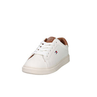 Tommy Hilfiger Bambini e ragazzi Sneakers T3X9-34350-1355 Bianco/Cuoio