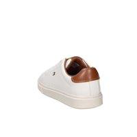 Tommy Hilfiger Bambini e ragazzi Sneakers T3X9-34350-1355 Bianco/Cuoio