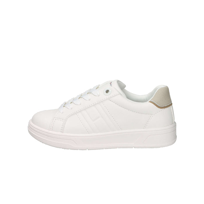 Tommy Hilfiger Bambini e ragazzi Sneakers T3X9-34358-1592 Panna