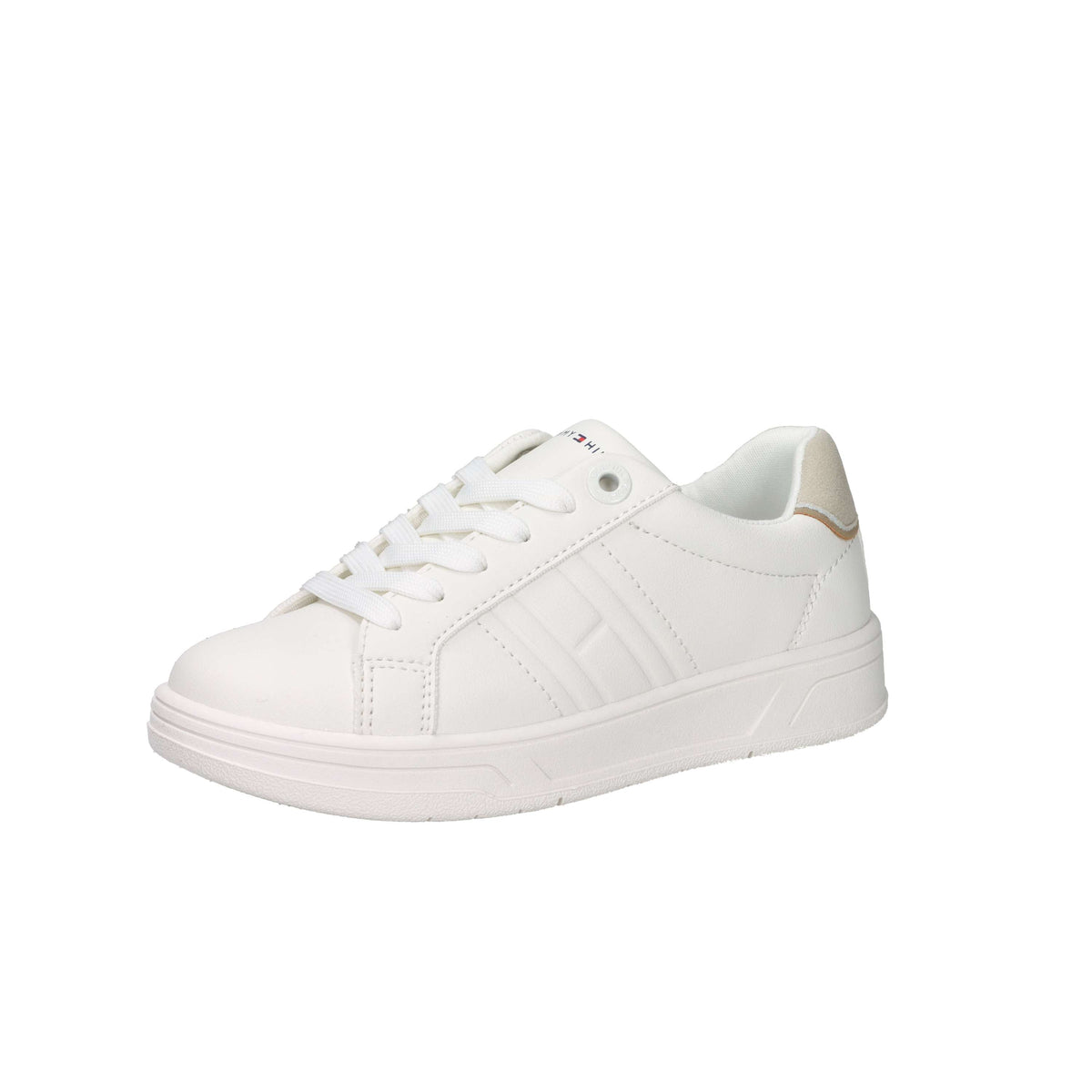 Tommy Hilfiger Bambini e ragazzi Sneakers T3X9-34358-1592 Panna