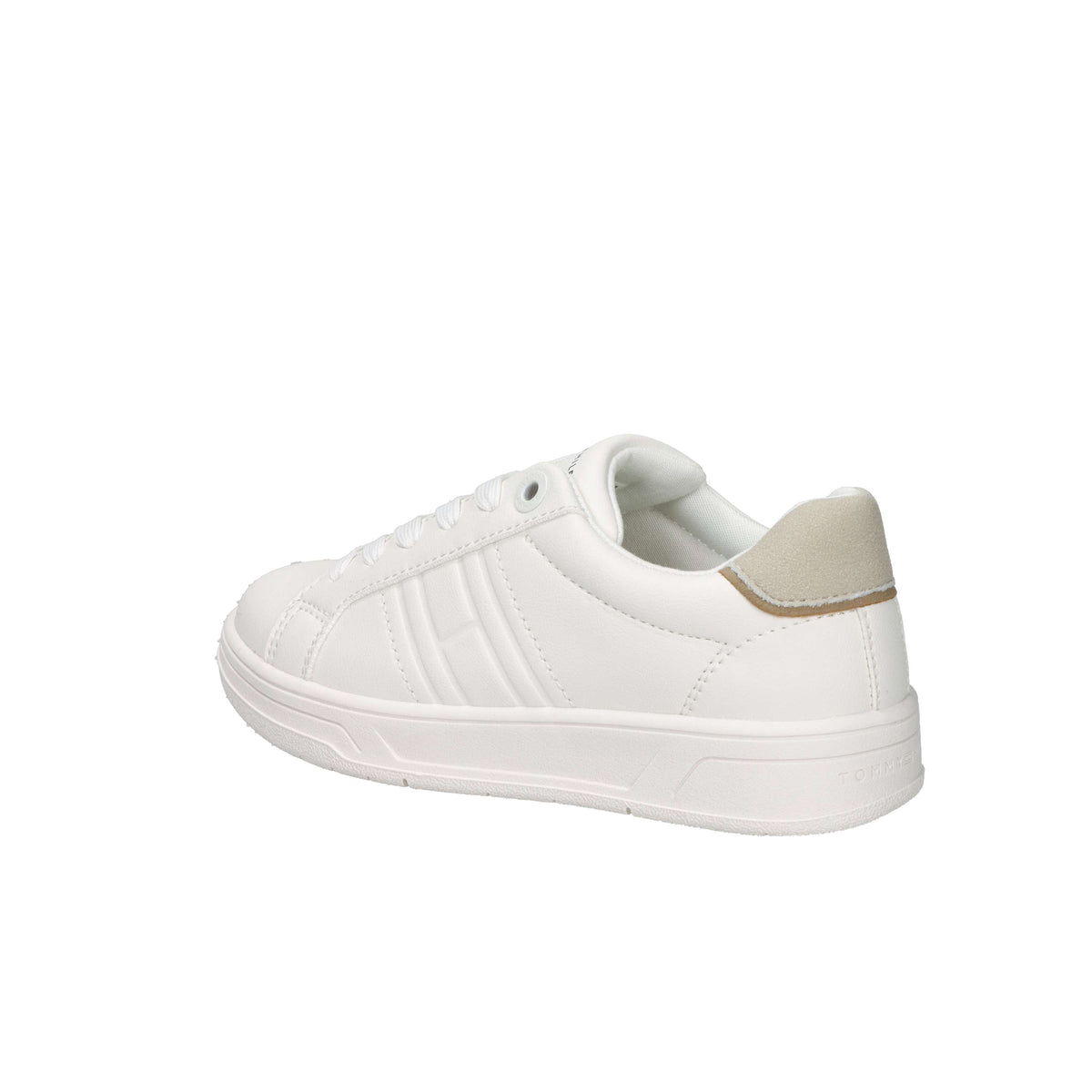 Tommy Hilfiger Bambini e ragazzi Sneakers T3X9-34358-1592 Panna