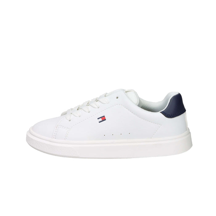 Tommy Hilfiger Bambini e ragazzi Sneakers T3X9-34350-1355 Bianco/Blu