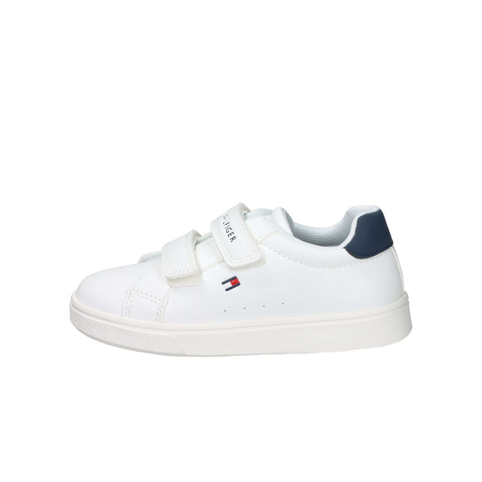 Tommy Hilfiger Bambini e ragazzi Sneakers T1X9-34338-1355 Bianco/Blu