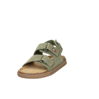 Tommy Hilfiger Bambini e ragazzi Sandalo T3X2-34394-1899 Verde militare