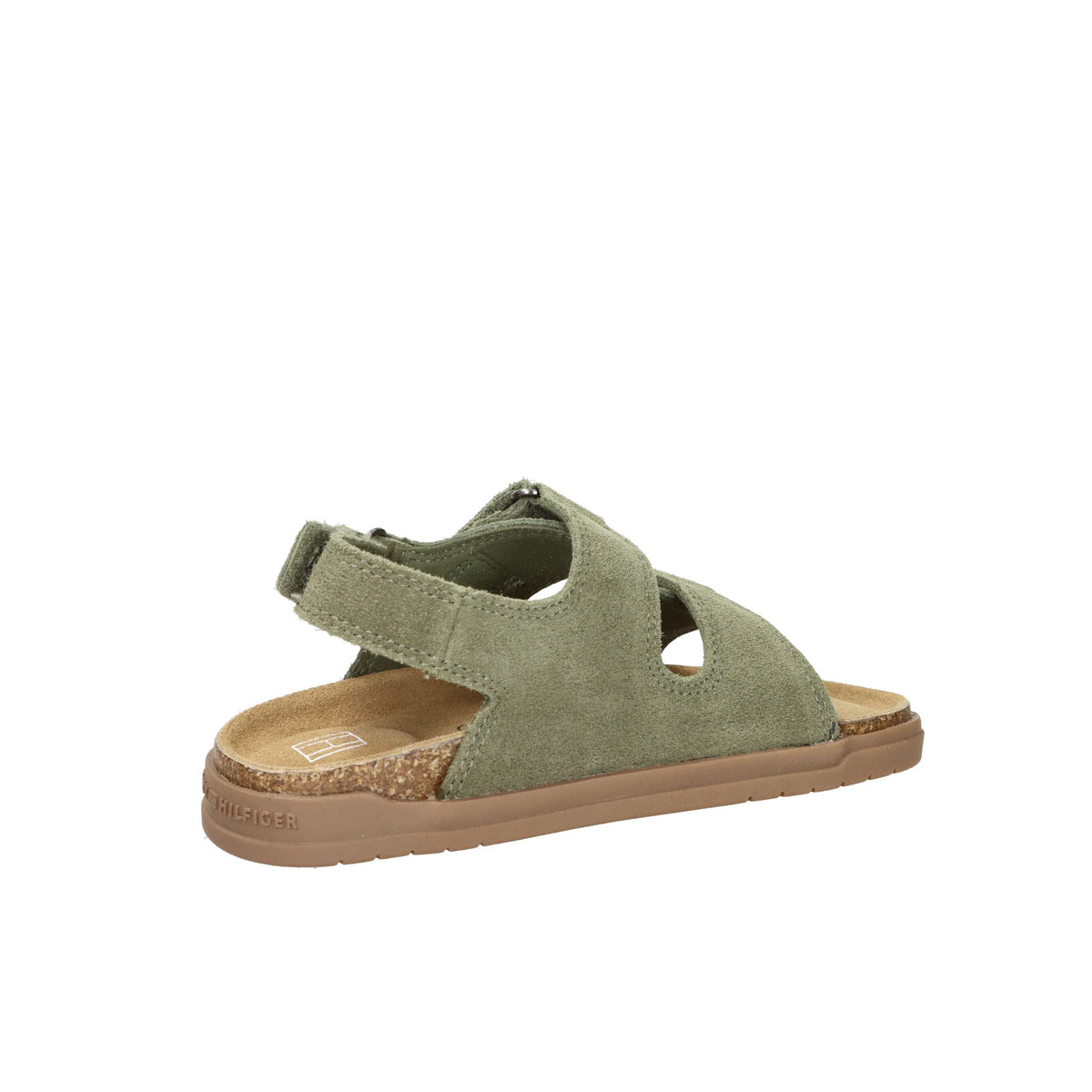 Tommy Hilfiger Bambini e ragazzi Sandalo T3X2-34394-1899 Verde militare