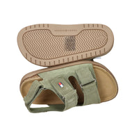 Tommy Hilfiger Bambini e ragazzi Sandalo T3X2-34394-1899 Verde militare