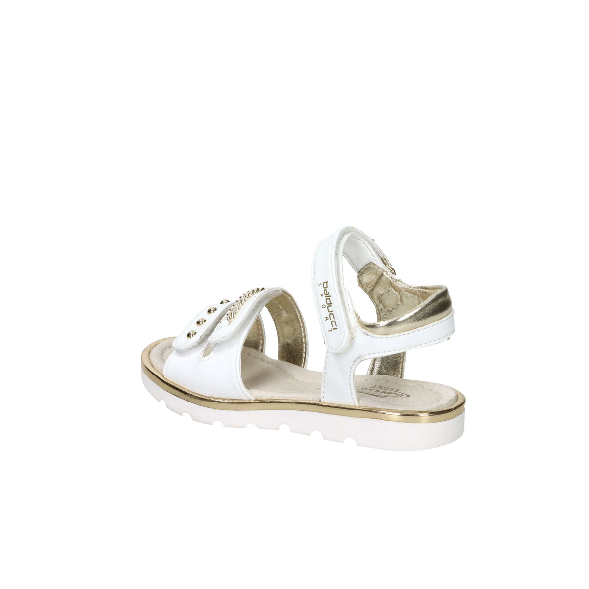 Balducci Sport Bambine e ragazze Sandalo BS6051 Bianco/Oro