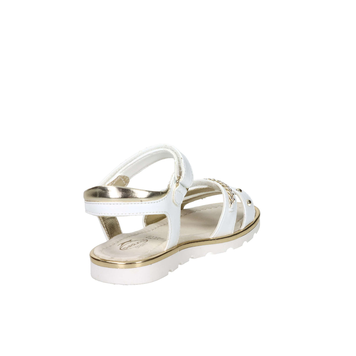 Balducci Sport Bambine e ragazze Sandalo BS6051 Bianco/Oro