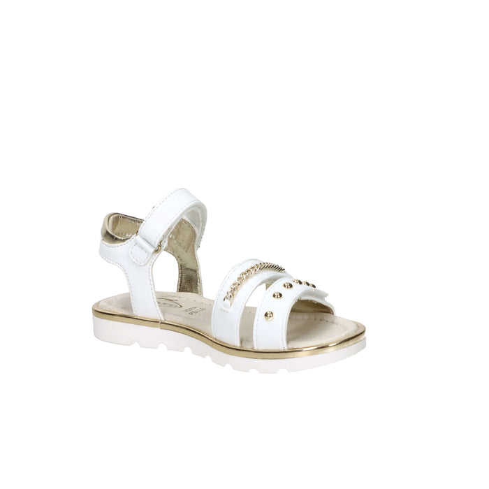 Balducci Sport Bambine e ragazze Sandalo BS6051 Bianco/Oro