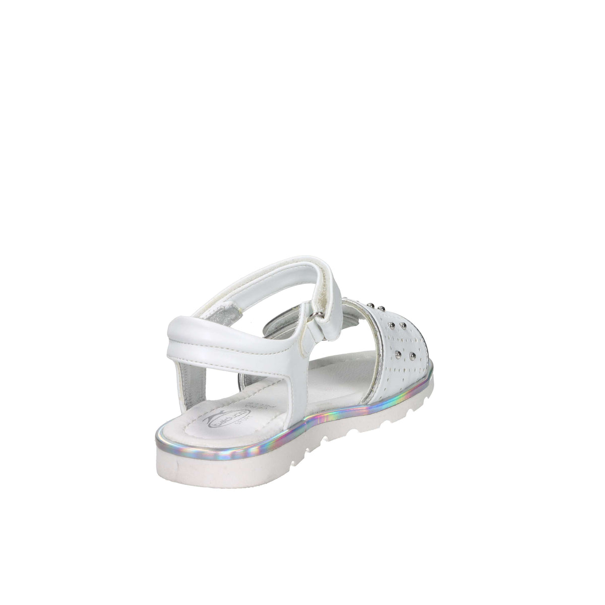 Balducci Sport Bambine e ragazze Sandalo BS6050 Bianco/Argento