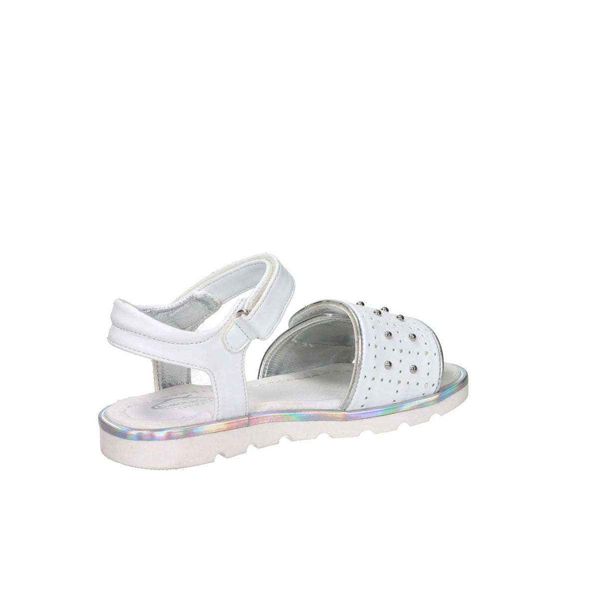 Balducci Sport Bambine e ragazze Sandalo BS6050 Bianco/Argento