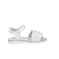 Balducci Sport Bambine e ragazze Sandalo BS6050 Bianco/Argento
