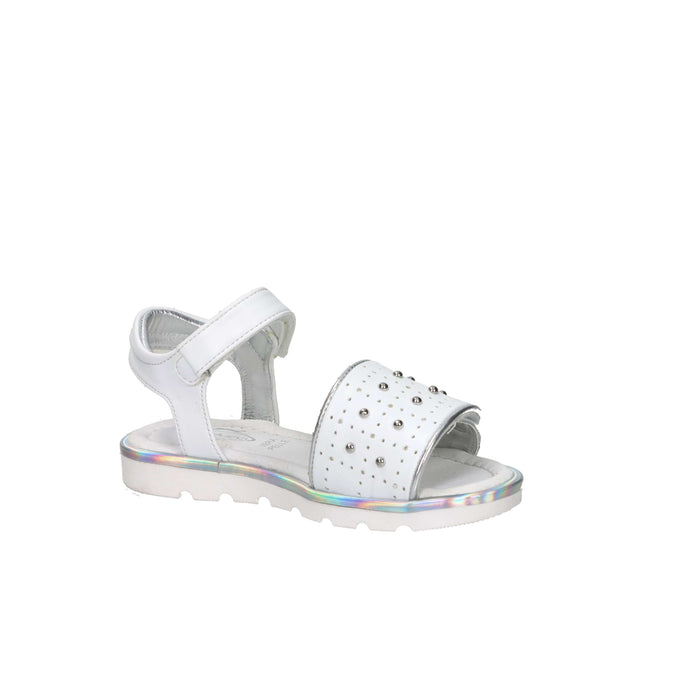 Balducci Sport Bambine e ragazze Sandalo BS6050 Bianco/Argento